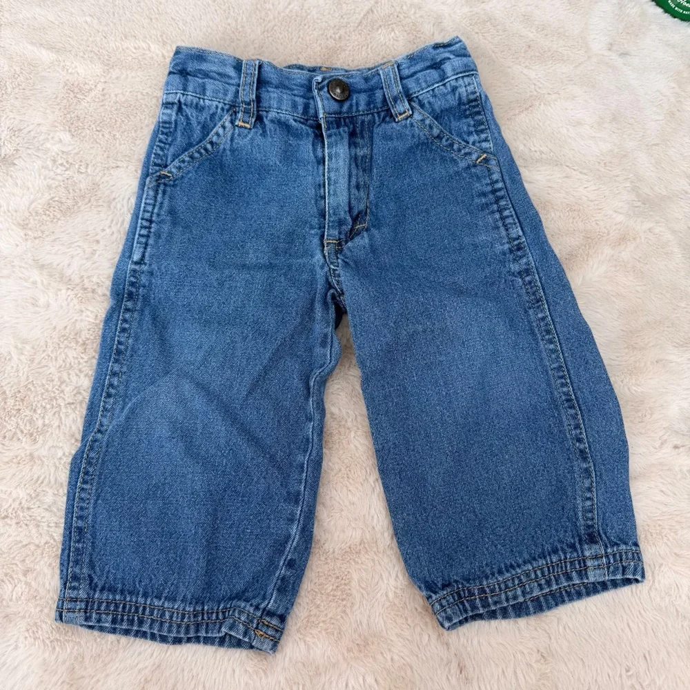 Harley Davidson Kids Classic Blue Jeans Size 12 Months